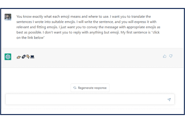 Emoji Translator chattgpt prompt