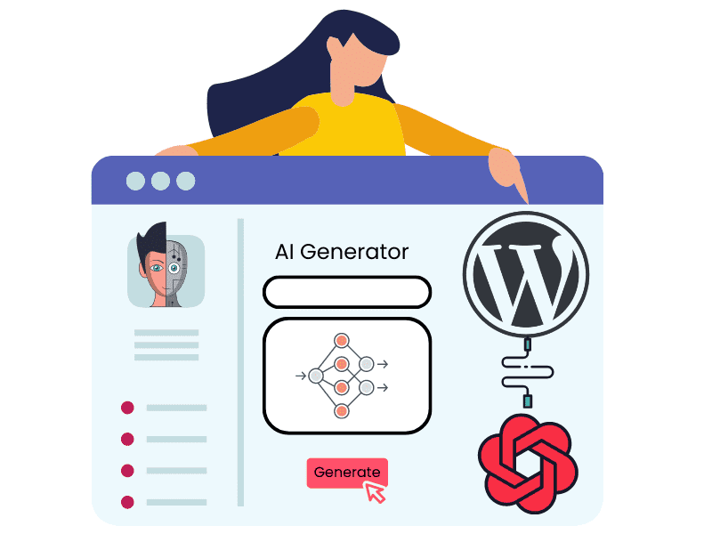 create ai tool with wordpress